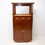 Vitrine sécessionniste en acajou, Autriche, 1910