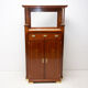 Secessionist Mahogany Display Cabinet, Austria, 1910