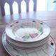 8 plates Creil Montereau model Fanchon