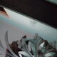 Double Venetian mirror, asymmetrical, beveled