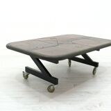 Brutalist coffee table, 1980