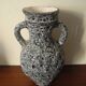 old ceramic vase Monnetier retro decor fat lava vintage design vase 60s