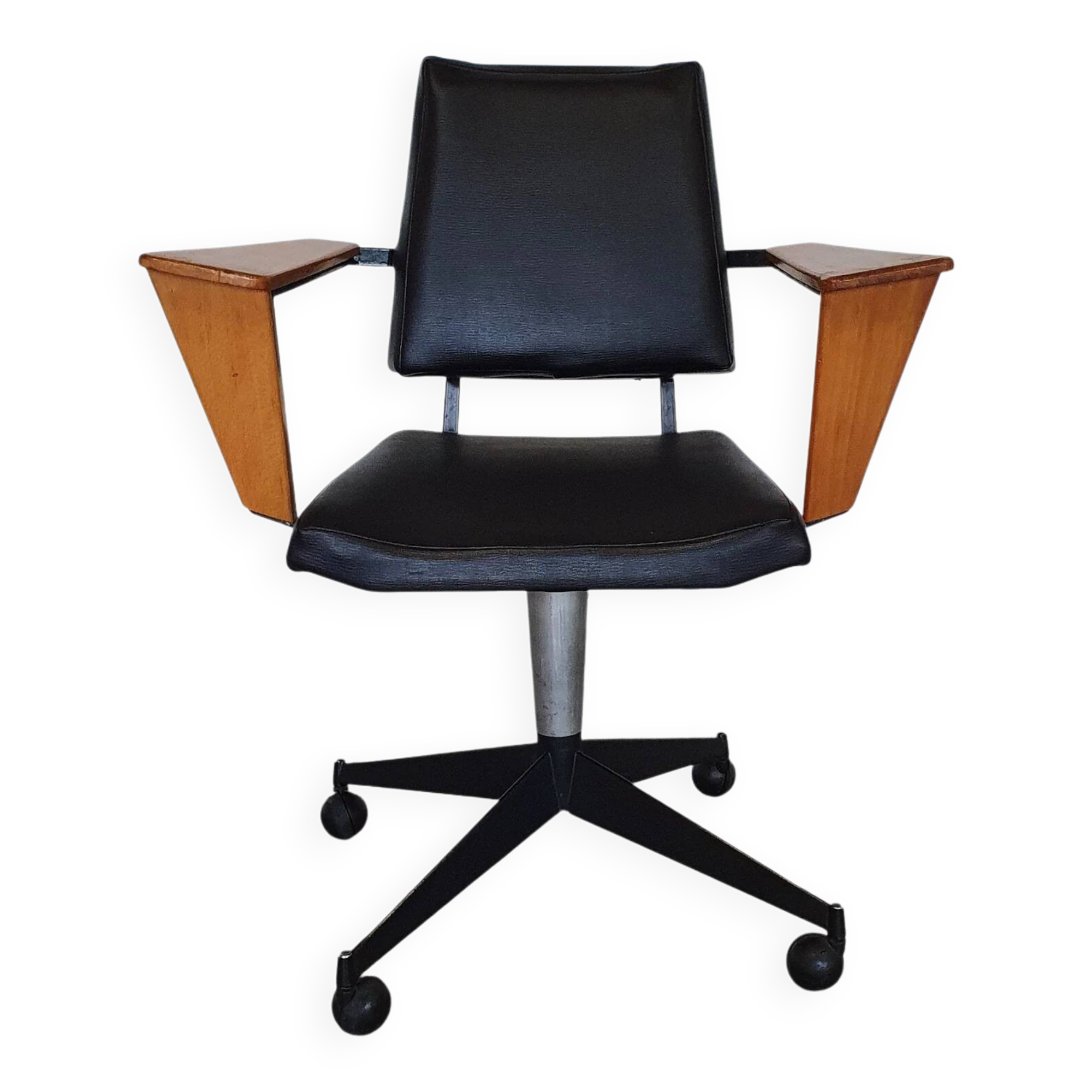 Very rare Velca Legnano office chair 1950s