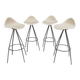 Set of 4 Onda bar stools – Stua – design by Jesús Gasca – Spain –