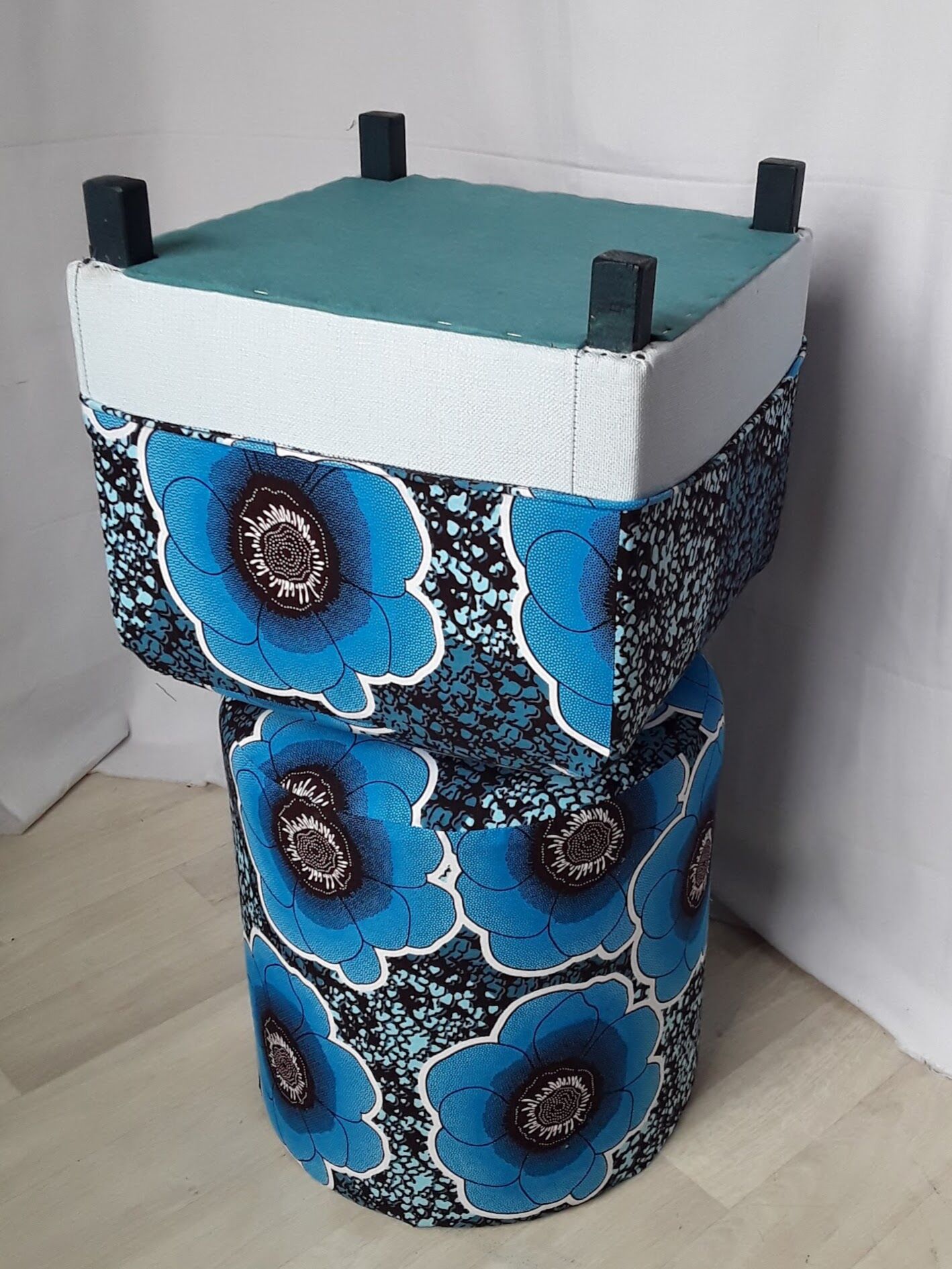 Square pouf décococo kidjana