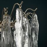 Murano glass chandelier attributed to J. Kalmar, Austria, 1960s.