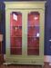 Walnut display cabinet
