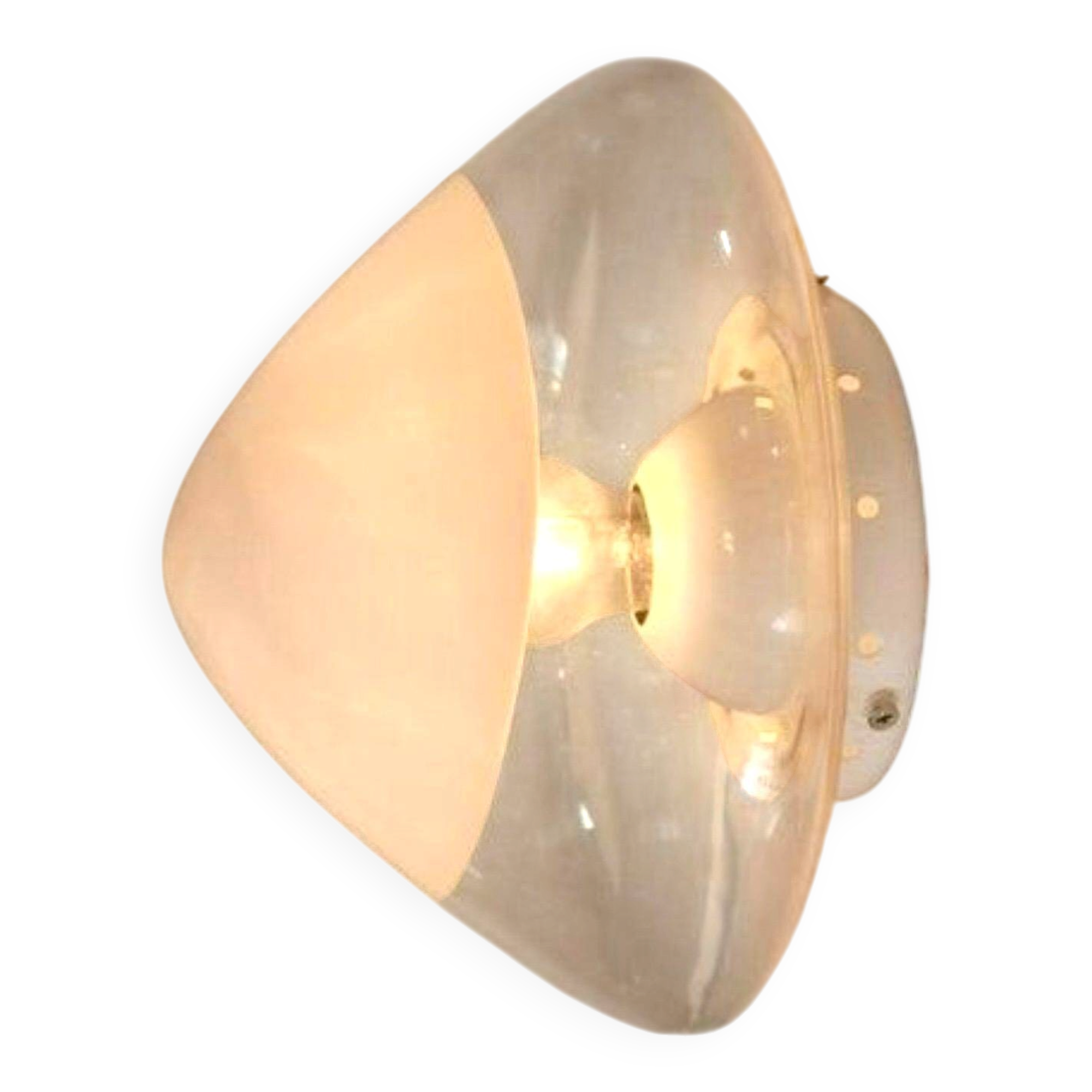 Mid-Century Modern Murano Glass Mushroom Lamp by Carlo Nason for " ITRE", I