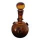 Carafe en verre bullé