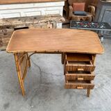 60s rattan desk