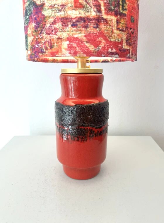 Bohostyle vintage cordless lamp suitable for balcony.