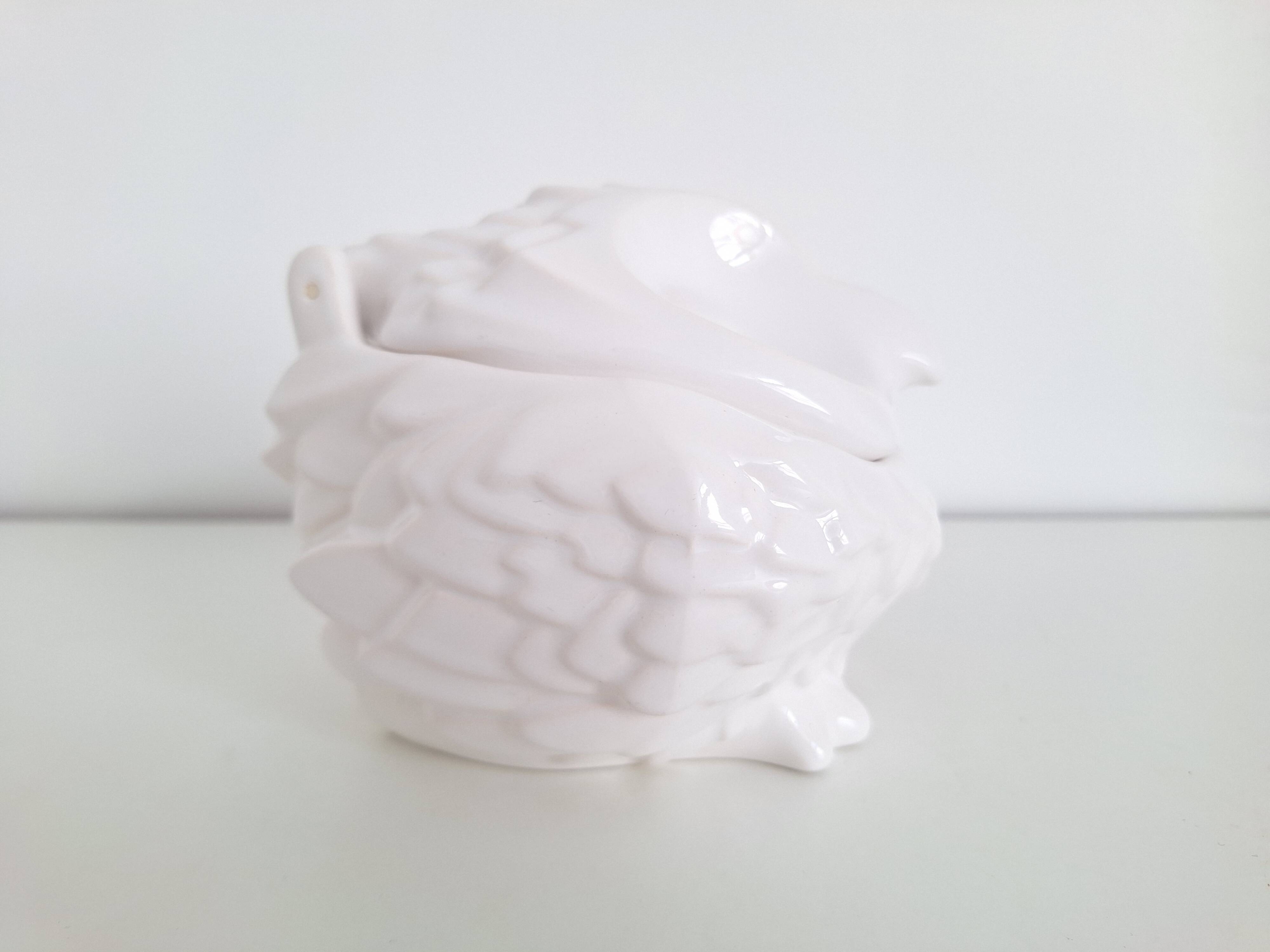 Ceramic owl box