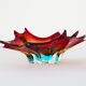 Platter, Murano glass, Italian design, 1970s, production: Italy