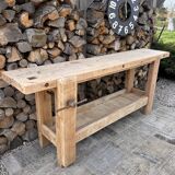 Renovated carpenter's workbench