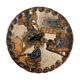 Bruno Dose ceramic cheese platter, Pottery du Breuil
