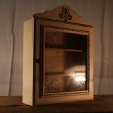 Wooden wall display case
