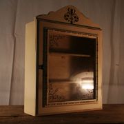 Wooden wall display case