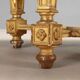 Console ancienne éclectique en bois sculpté et doré, Italie, XIXe siècle