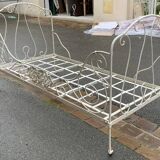 Wrought iron bed