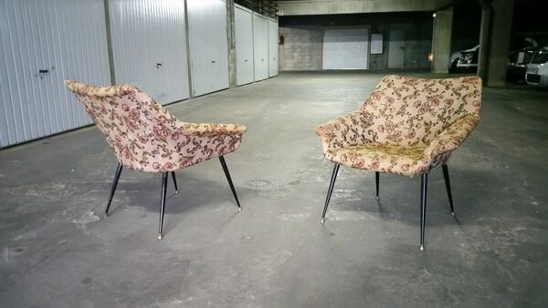 1 sofa et 2 fauteuil années 50