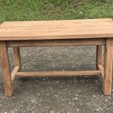 Vintage solid oak farmhouse table