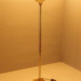 Lampadaire Hollywood Regency en laiton par Baulmann, années 1980