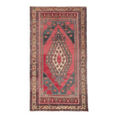 Tapis persan classique rouge et crème 5x9, 152x271cm