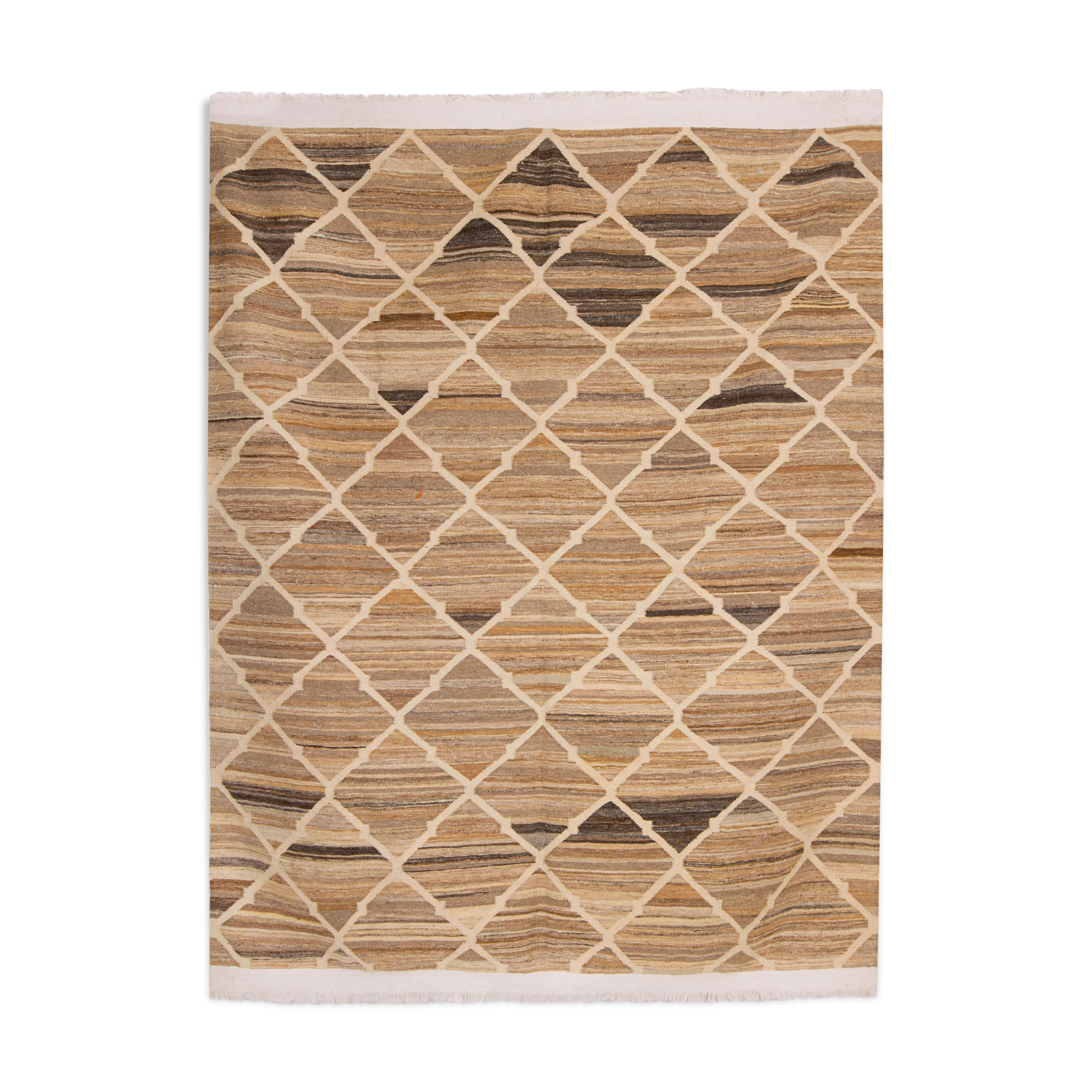 Modern Afghan Kilim 238 x 205 cm