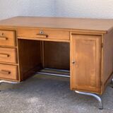 Office schoolmaster 1950 solid oak