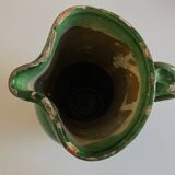 Vase pichet de ferme terre vernissée art populaire sud 1950