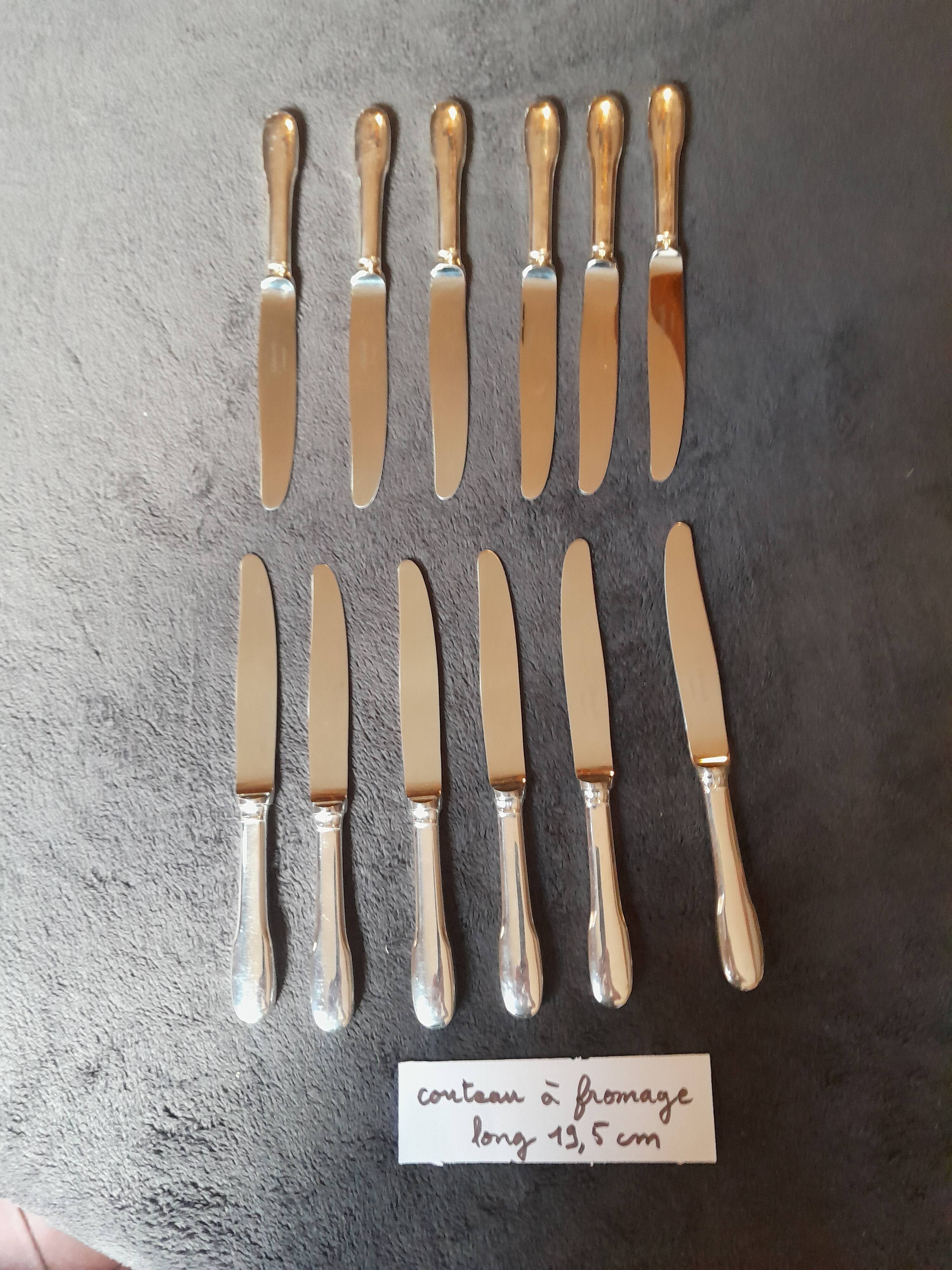 household set 172 pieces Christofle model Cluny