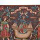 Vintage tapestry in the style of the Middle Ages
