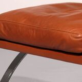 Congnac Leather COR SWING Lounch Chair whit Otterman By Adolf & Schöpfer 19