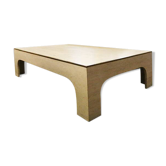 Table basse en travertin Willy Rizzo