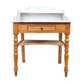 Wooden and marble toilet furniture