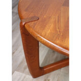 Scandinavian coffee table Denmark in teak 1960