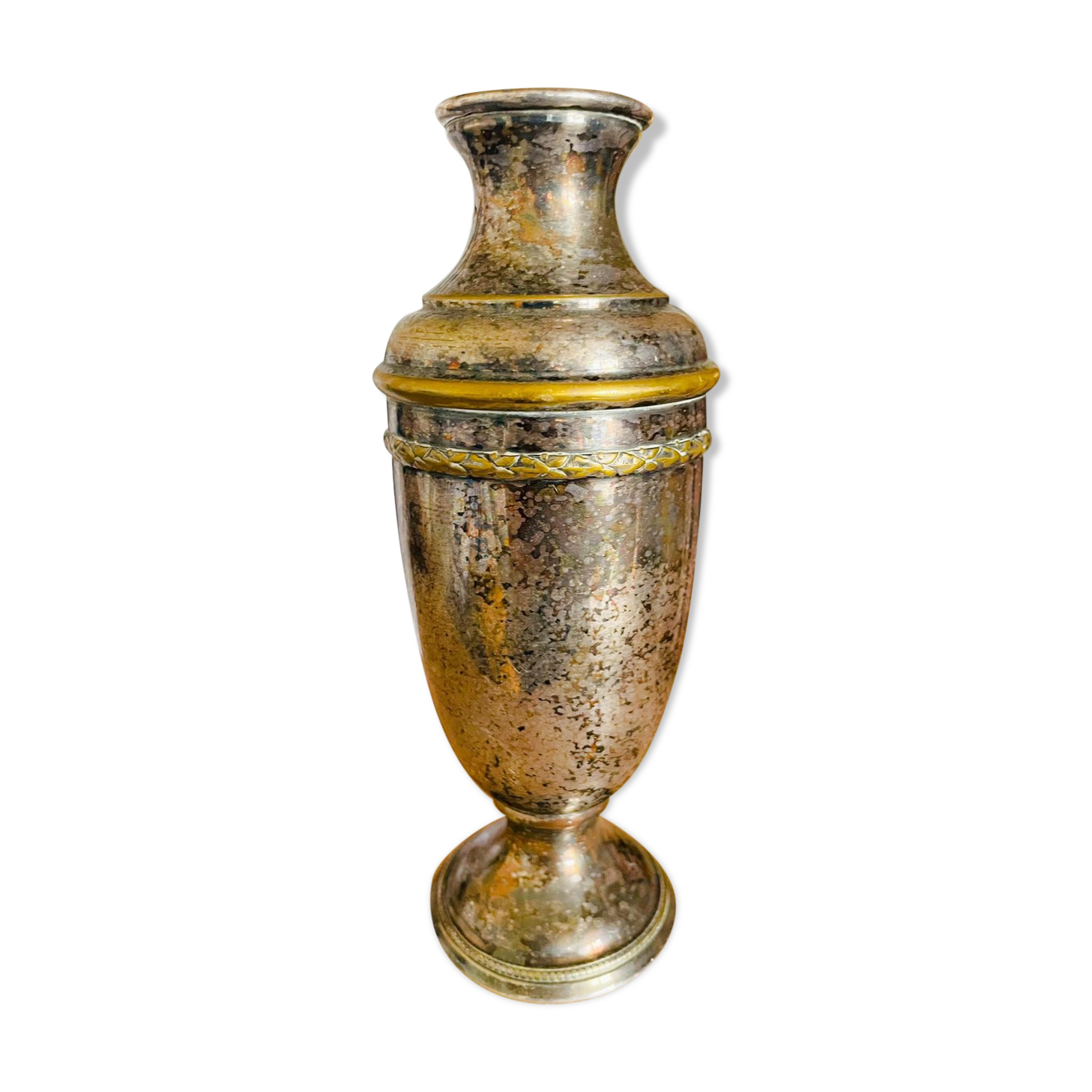 Vintage brass vase