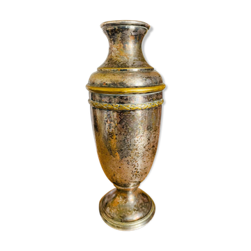 Vintage brass vase