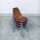Italian Les Arcs Dining Chairs by Charlotte Perriand, 1960s, Set of 4