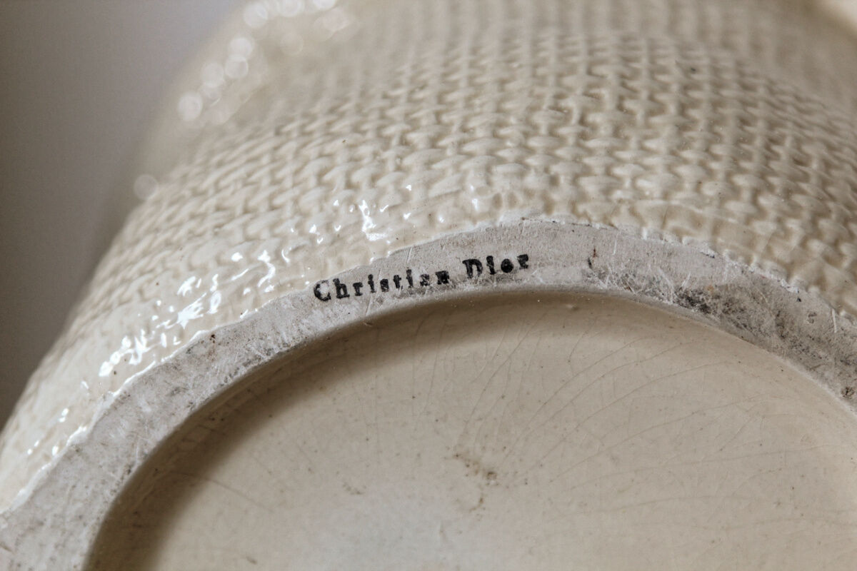 Pair of cache pots - Christian Dior