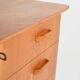 Commode scandinave en bois d'orme, années 1950