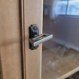 Antique English secretary display cabinet