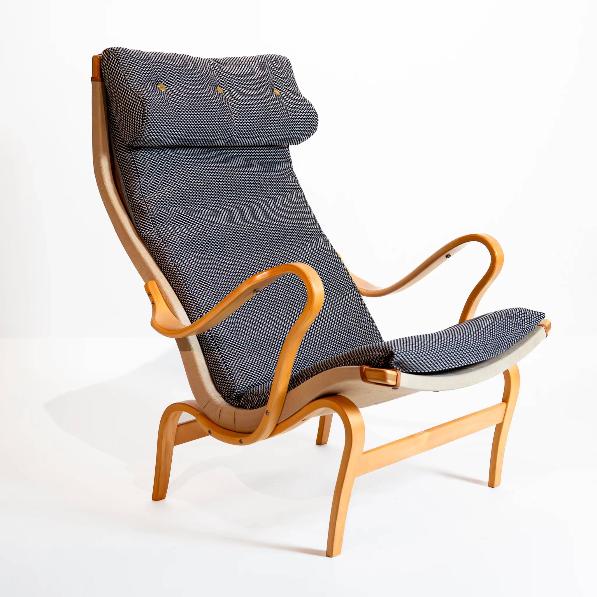 Vintage Pernilla armchair by Bruno Mathsson for DUX, 1960s
