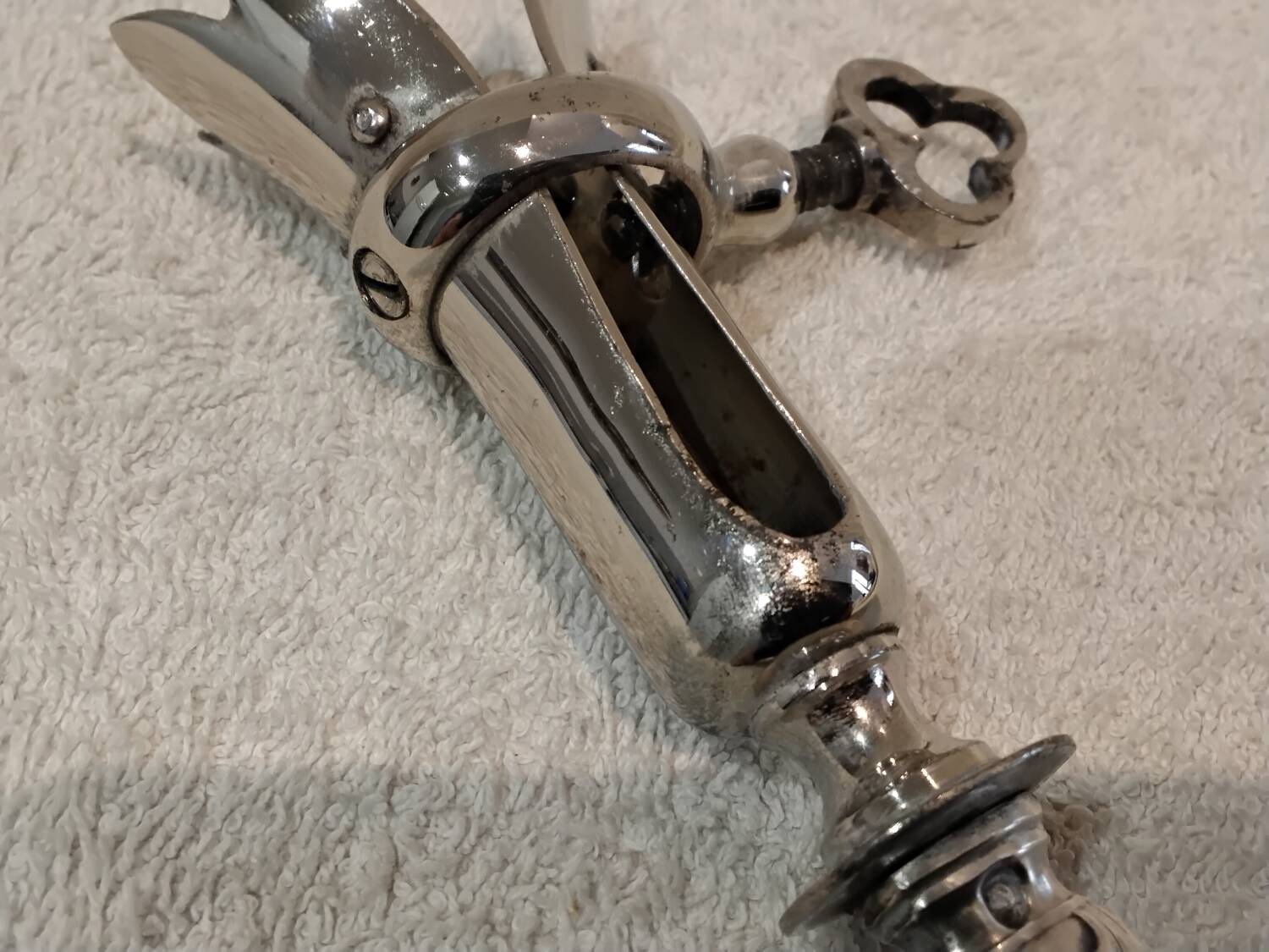 Some silver 950 Minerva style Louis XVI handles 19.8cm