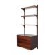Etagère murale scandinave en palissandre par Poul Cadovius, 1960