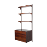Scandinavian rosewood wall shelf by Poul Cadovius, 1960