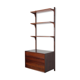 Etagère murale scandinave en palissandre par Poul Cadovius, 1960