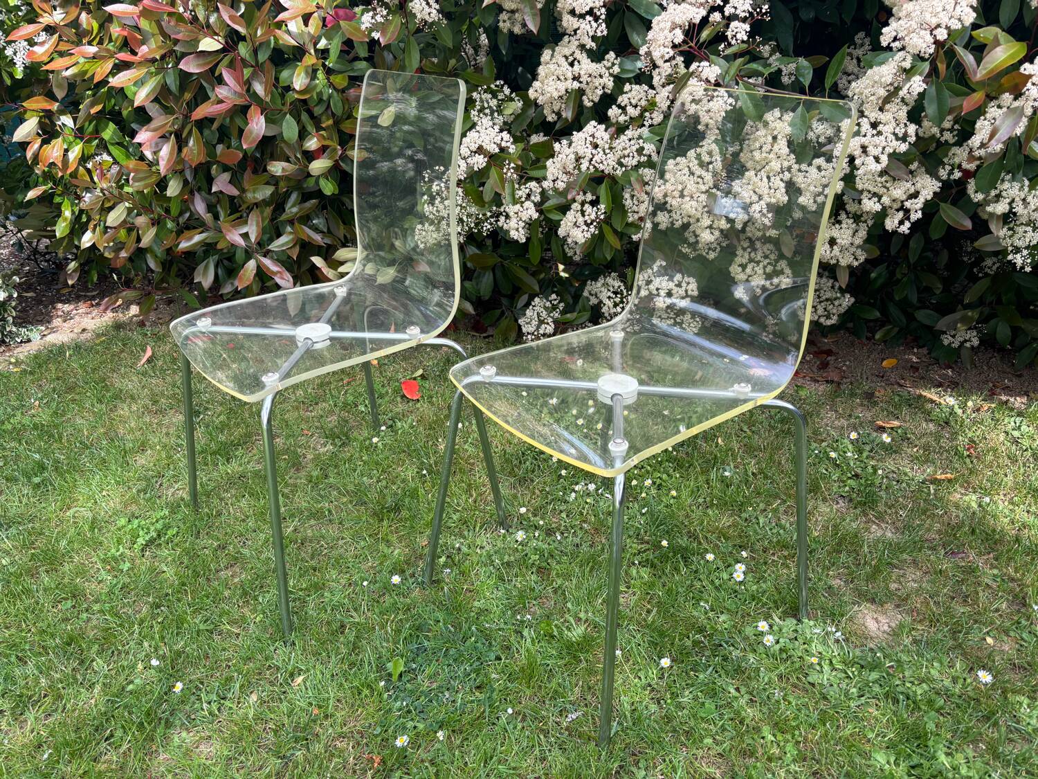Plexiglass chairs Armet Italy