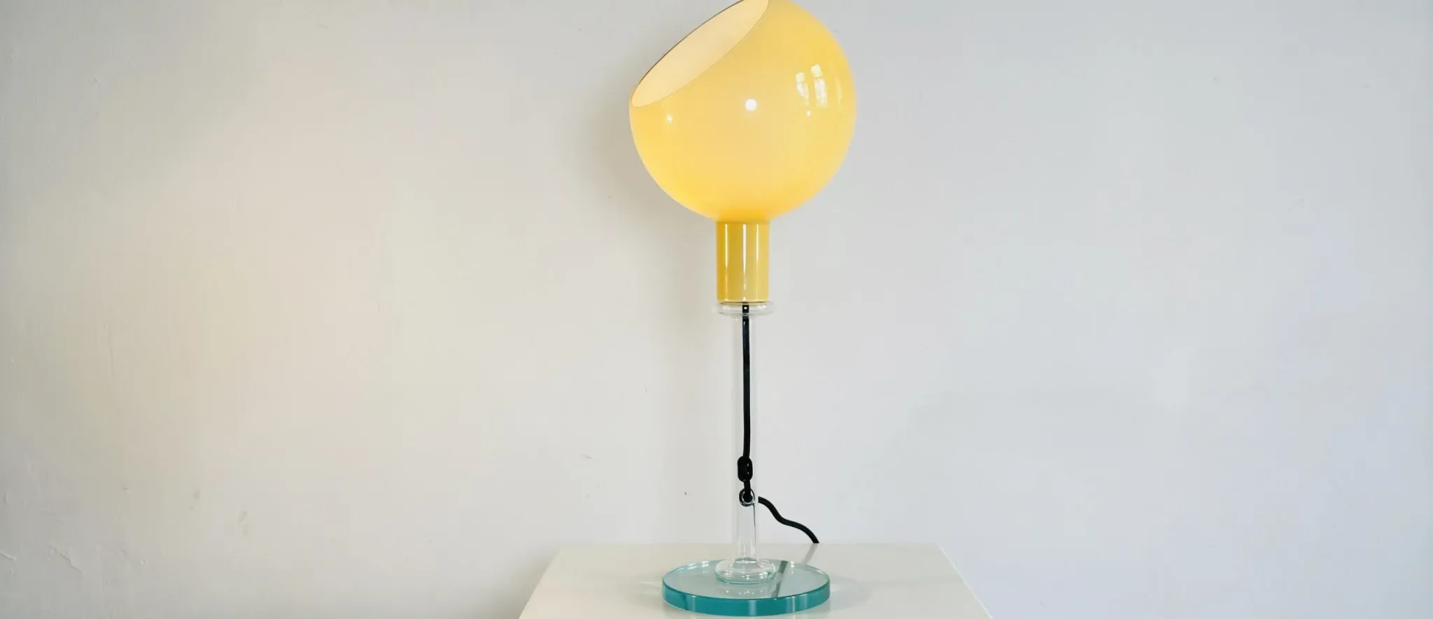 Parola Table Lamp By Gae Aulenti & Piero Castiglioni For Fontana Arte, Italy, 1980S