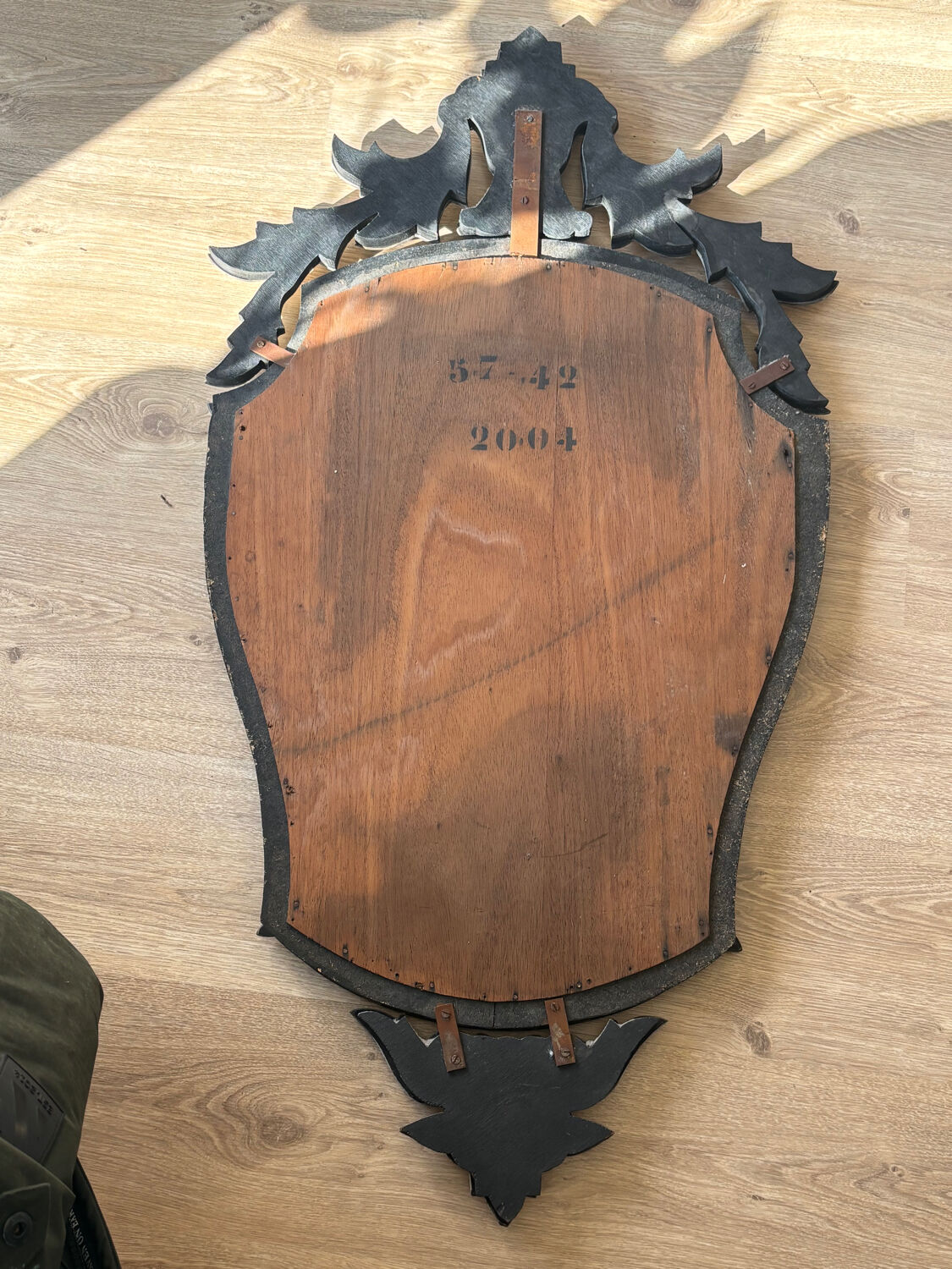 Venetian mirror, Murano glass 1950